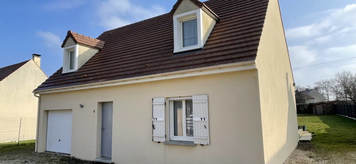 Maison à BANNOST VILLEGAGNON 115m²  1