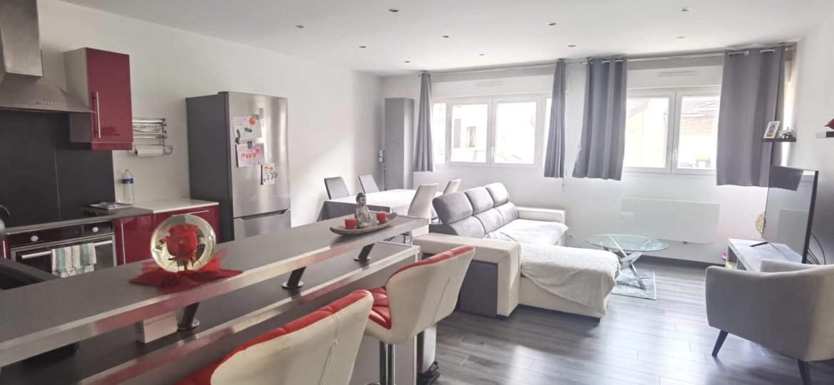 Appartement à OZOIR LA FERRIERE 58m² 1 1