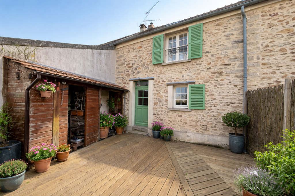 Maison à Liverdy-en-Brie 58m²  1
