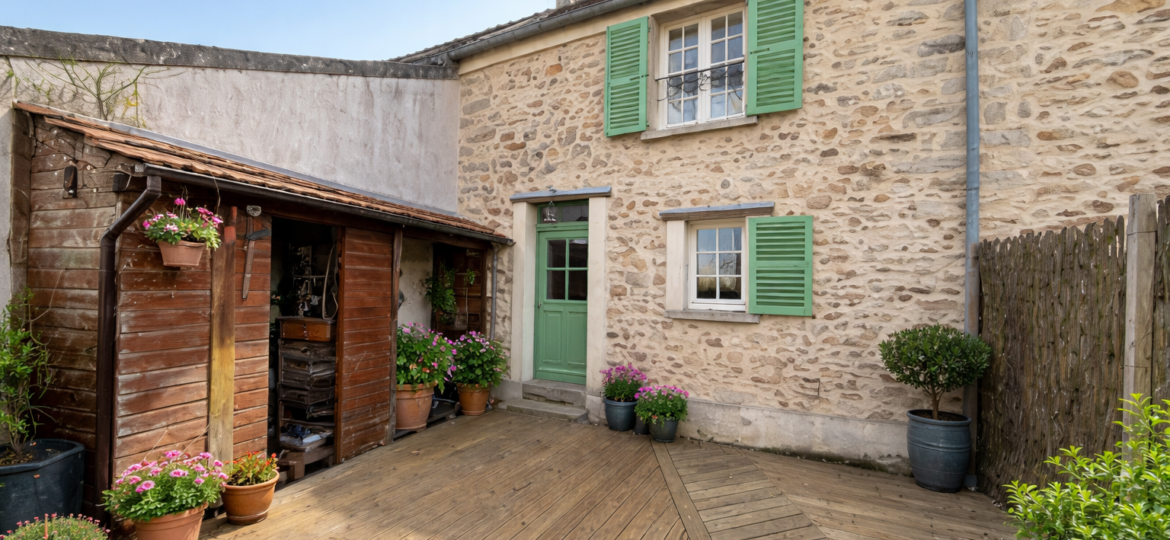 Maison à Liverdy-en-Brie 58m²  1