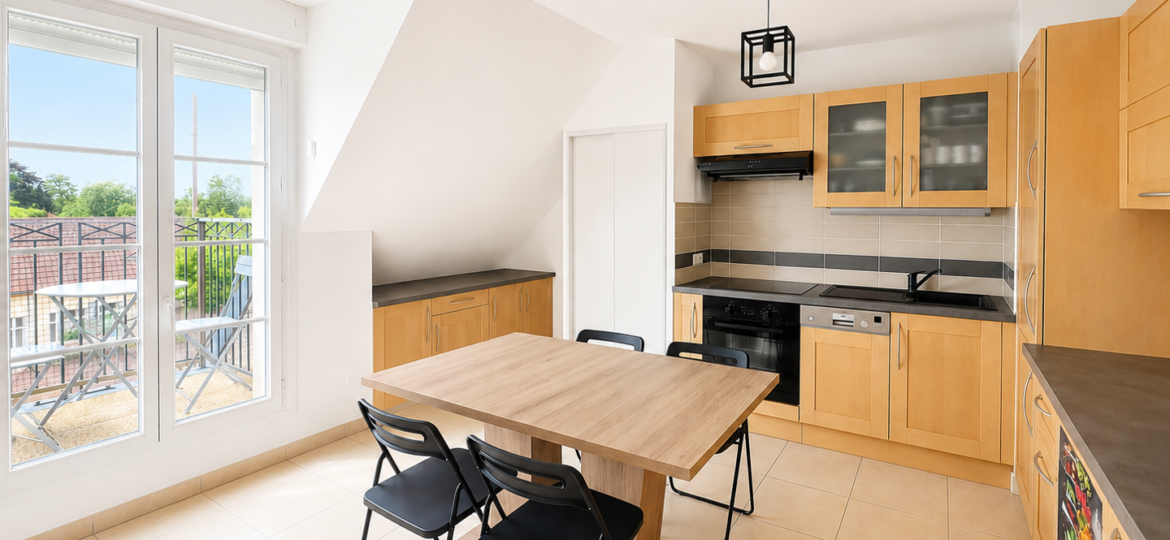 Appartement à Fontenay-Trésigny 52m²  1